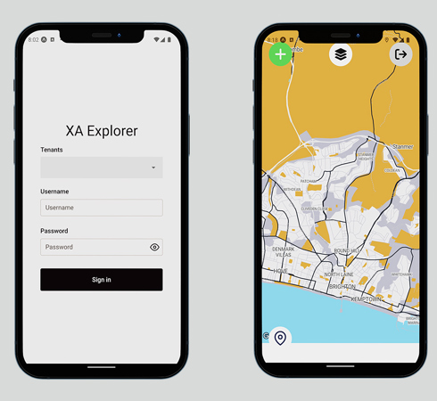 XA Explorer Mobile App